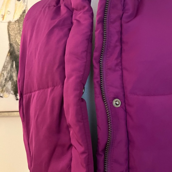 Charter Club Petite Purple Puffer Style Vest Size PM - Picture 5 of 10